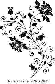 floral ornament - vector