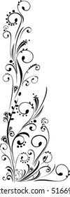  floral ornament - vector