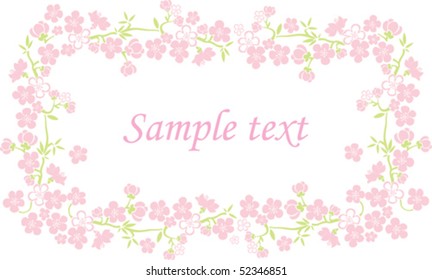  floral ornament - vector