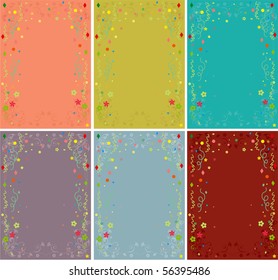 Floral ornament. Vector