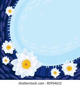 floral ornament, vector