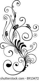 floral ornament - vector