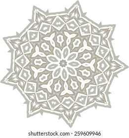 Floral ornament vector abstract. Design elements for the spring topic