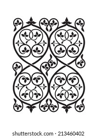 floral ornament vector design