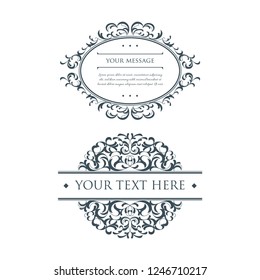 FLORAL ORNAMENT VECTOR-02
