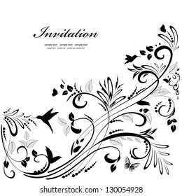 floral ornament  for your design