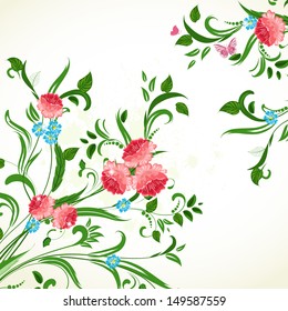 floral ornament  for your design