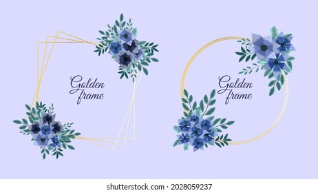 floral ornament for your design - invitation or greeting card for wedding decor, Valentine's Day, sales and events with paper label badge tag Vector illustration.