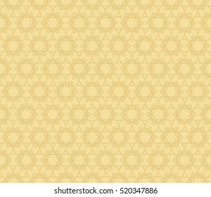 floral ornament for your greeting cards. gold color. vector illustration.