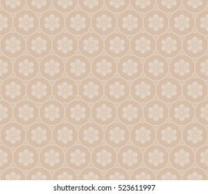 floral ornament for your greeting cards. beige color. Vector. for Valentine's day, wedding invitation, wallpaper