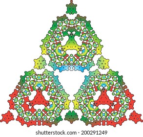  floral ornamental
