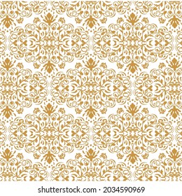 floral ornamental background, vector artwork