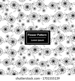 Floral Ornamental With Flower Pattern