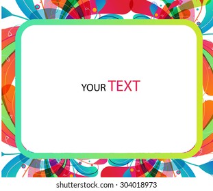 Floral and ornamental item background.