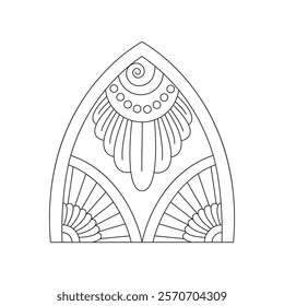 Floral ornamental mandala design vector. Peaceful Petals, Ability to Relax, Brain Experiences, Harmonious Haven, Peaceful Portraits, Blossoming Beauty mandala design.