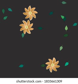 Patrón de vector ornamental floral. La textura de las hojas de diseño sin brillo.
