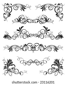 Floral ornaments 4
