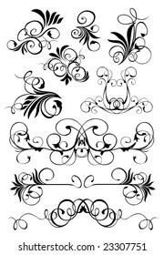 Floral ornaments 9