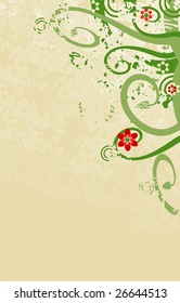 Floral ornaments - vector.