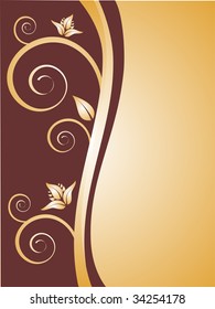 floral ornaments - vector