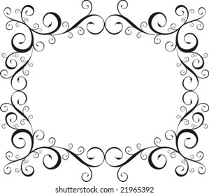 floral ornaments in vector format, very easy to edit, individual objects!