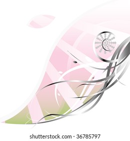 floral ornate background
