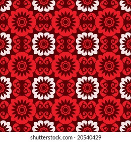 floral ornate pattern