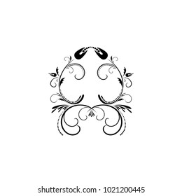 floral ornement element
