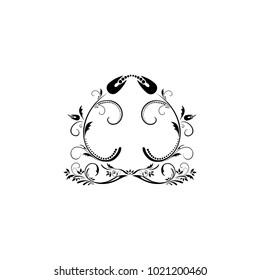 floral ornement element