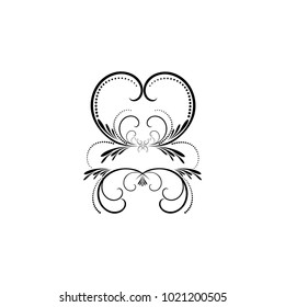 floral ornement element
