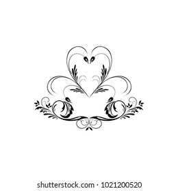 floral ornement element