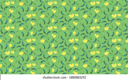 Floral paisley seamless pattern. Vector.EPS 10.