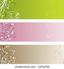 Floral panels