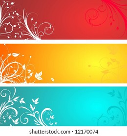 Floral panels