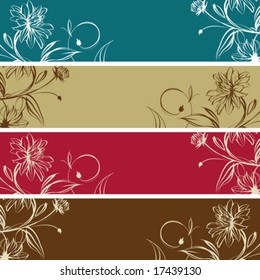Floral panels
