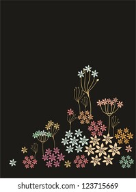 floral paper decor