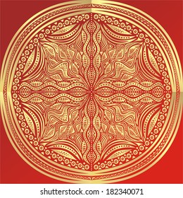 Floral patten background vector illustration