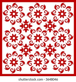 floral pattern