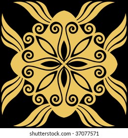 floral pattern