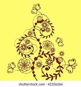 floral pattern