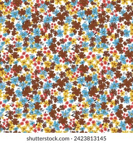 Motif floral Abstrait Blooms Géométrie en pétales.