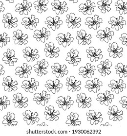 floral pattern art fabric print packing paper spring summer pattern