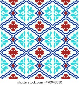 Floral pattern, babies and kids's cute style, fashion background with flowers, trendy fabric and wrapping paper, template for summer and spring theme creative design