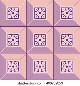 Floral pattern, babies and kids's cute style, fashion background with flowers, trendy fabric and wrapping paper, template for summer and spring theme creative design