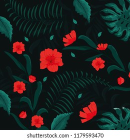 Floral pattern background