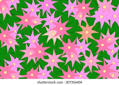 floral pattern for background