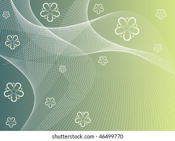 Floral pattern background