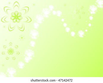 Floral pattern background