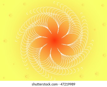 Floral pattern background