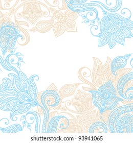 Floral pattern background